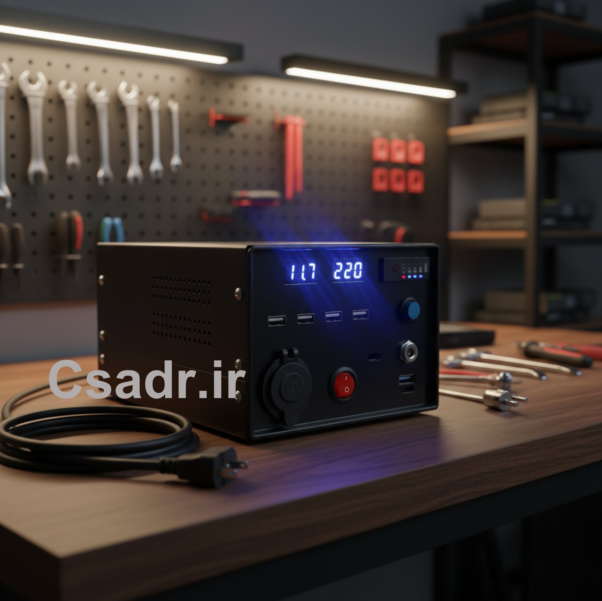 پاوراستیشن2000وات پاوراستیشن 2000 وات 480Wh قابل حمل صدر | ساخت ایران - Image 1